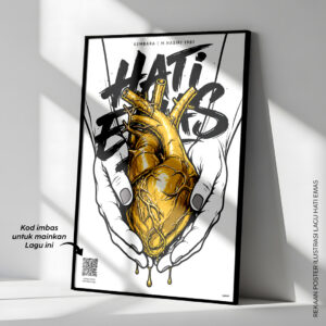 (Printable PDF) Poster Hati Emas